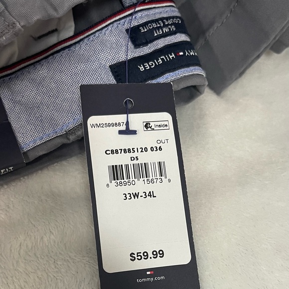 Tommy Hilfiger men’s slim fit pants - Picture 6 of 6